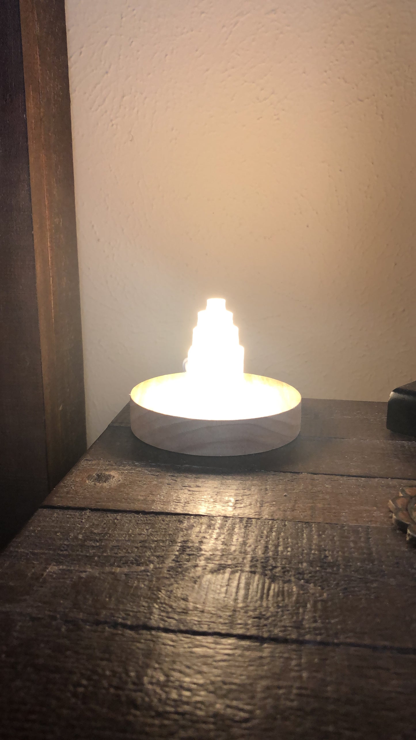 Aura Selene Selenite Energy Lamp