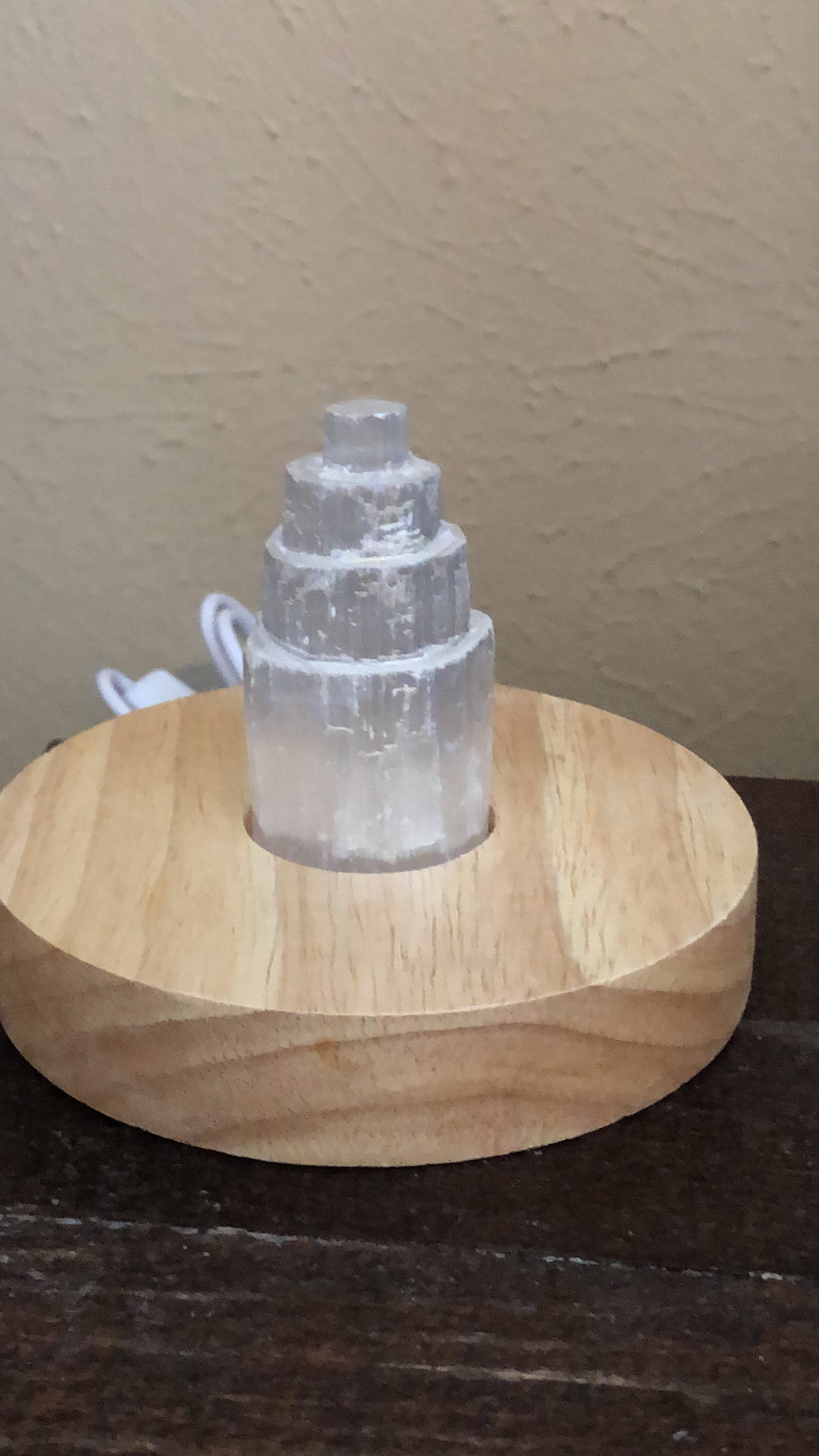 Aura Selene Selenite Energy Lamp