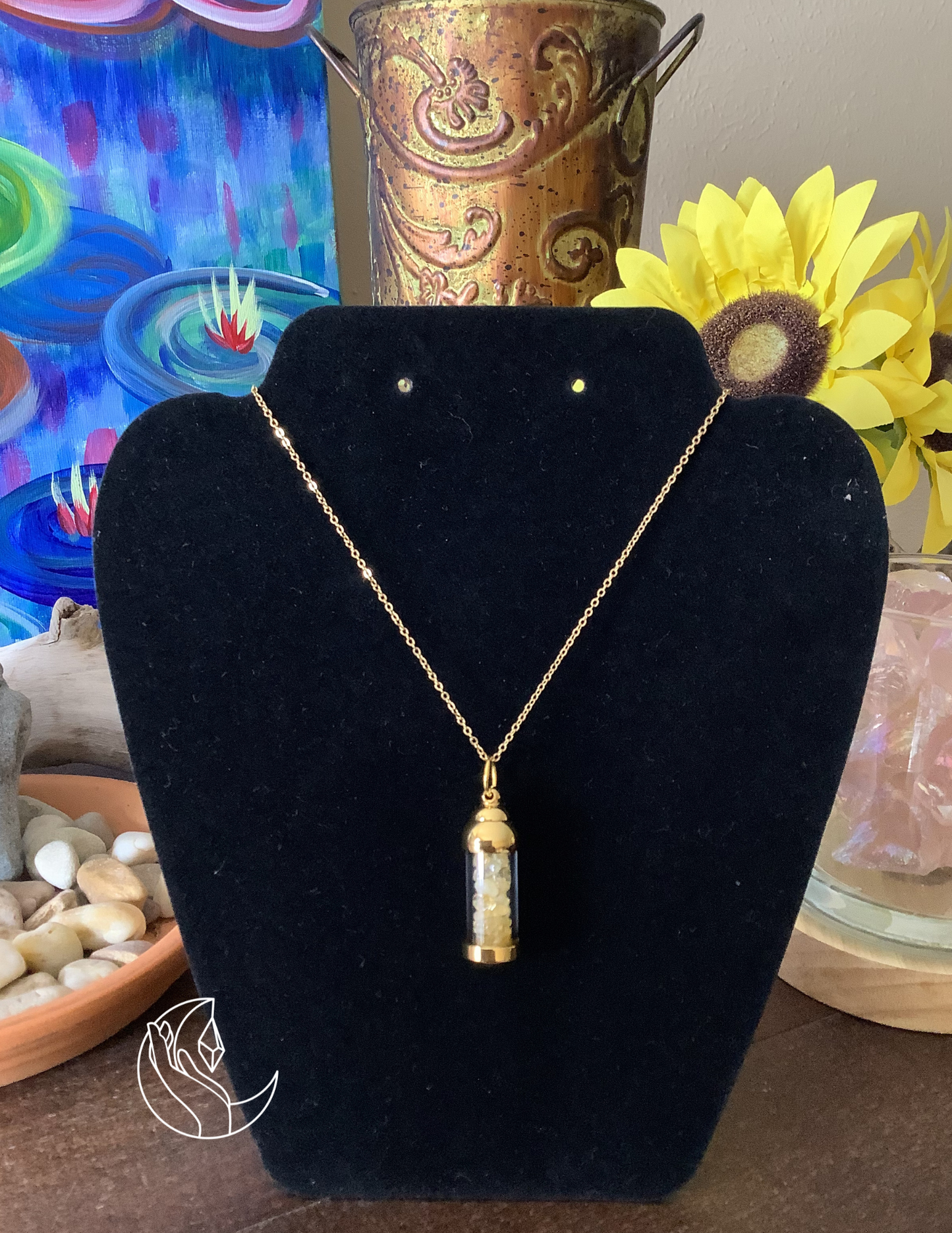 Manifestation Necklace Citrine (Prosperity and Abundance)