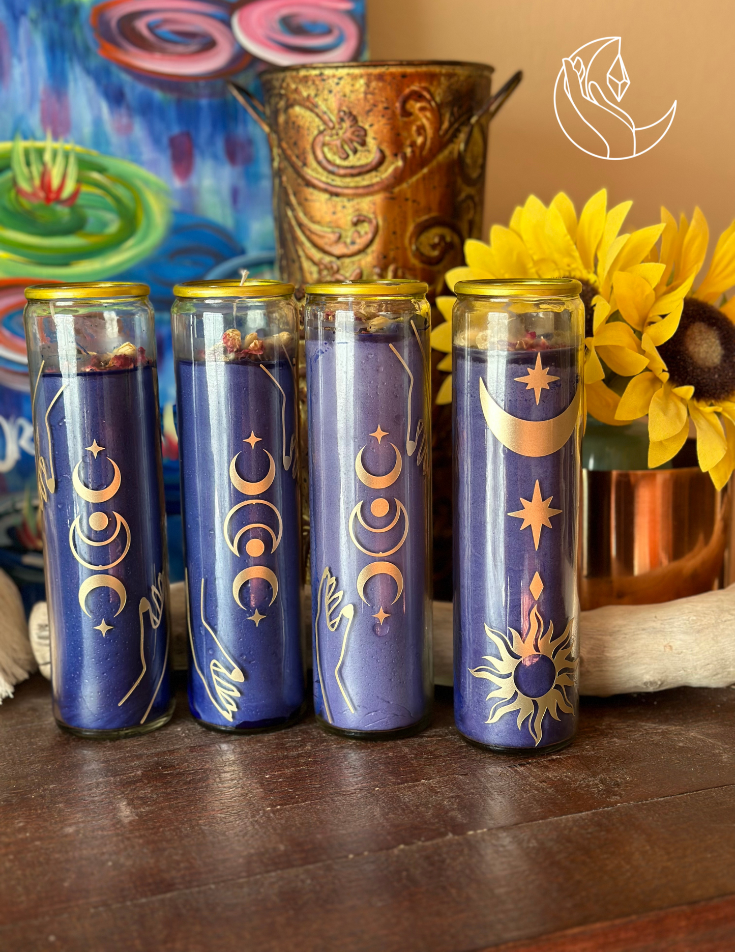 7-Day Candle Ritual Kit for Intuition, Protection and Revelation of Truth