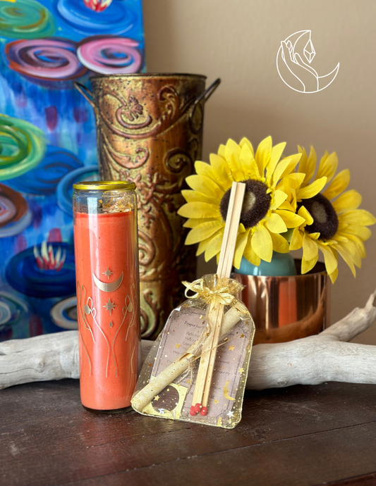 7-Day Candle Ritual Kit for Personal Power and Success